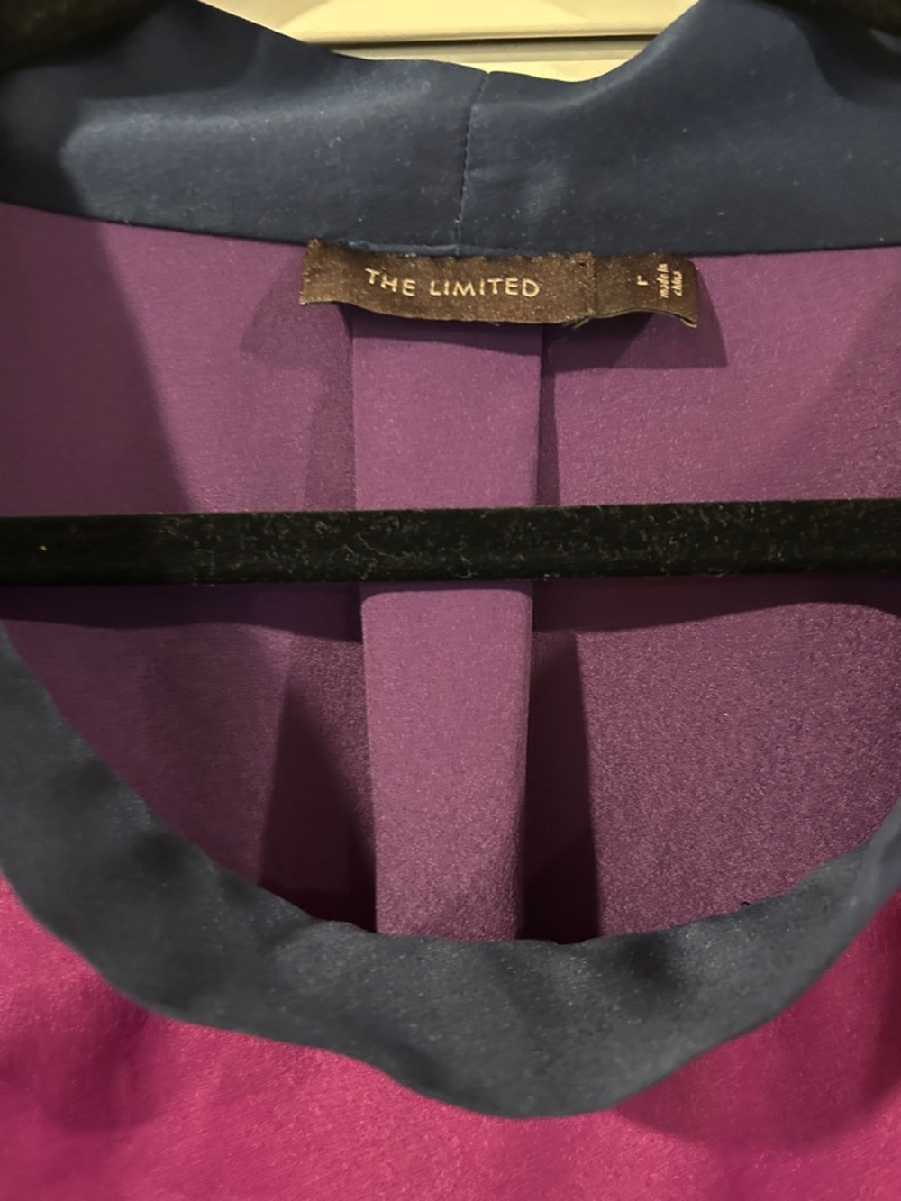 The Limited Magenta Sleeveless Top Size L - Picture 2 of 5